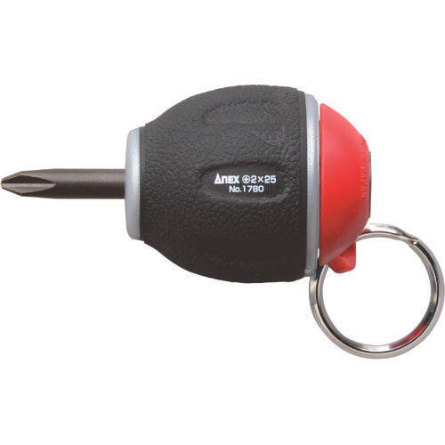 Annex Stubby Driver Drop Prevention Blade +2 x Shaft Length 25mm Total Length 74mm 1780-2-25 1 pc