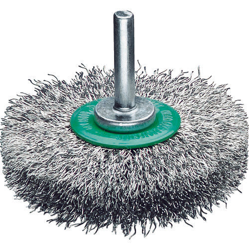 LESSMANN Shafted Wheel Brush Stainless Steel 0.2 φ20 411342 1 pc