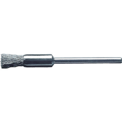 LESSMANN Shaft mounted miniature end type brush Stainless steel wire 0.1 Φ5 450311 1 piece