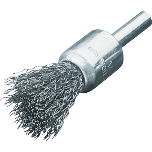 LESSMANN Shaft-mounted end type brush Steel wire 0.3 Φ17 452161 1 piece