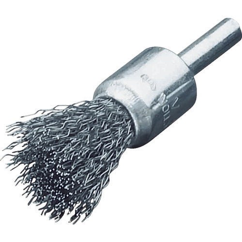 LESSMANN Shaft-mounted end-type brush Stainless steel wire 0.3 Φ17 452361 1 piece