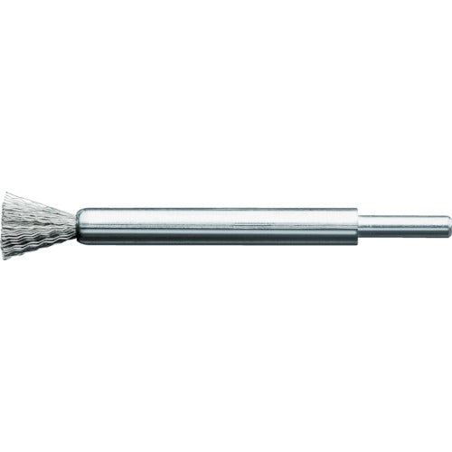 LESSMANN Shaft-mounted end-type brush Stainless steel wire 0.3 Φ10 458361 1 piece