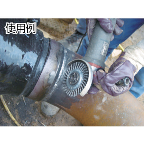 LESSMANN Pipeline Brush Φ115 Stainless Steel Wire 0.5 47280432 1 pc