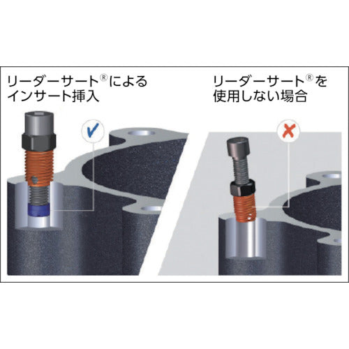 NOGA Leader Insert (Thread Repair Kit) M12 x 1.5 LS10242 1 S
