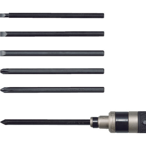 VESSEL Impact Unidriver No. 260002 (No. C50 Bit 6-piece set) 260002 1 S