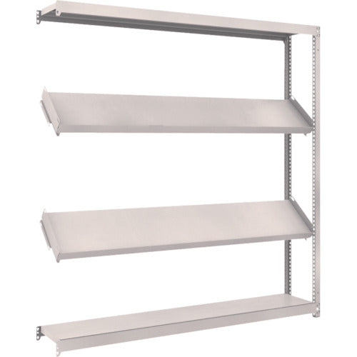 ＴＲＵＳＣＯ　スチールラック　Ｍ１．５型棚　１８００Ｘ３００ＸＨ１８００　４段　傾斜２段　連結　M1.5-6634K2B　1 台