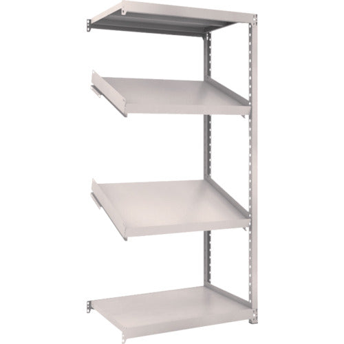 TRUSCCO 스틸 랙 M2형 선반 900X600XH1800 4단 경사 2단 연결 M2-6364K2B 1대