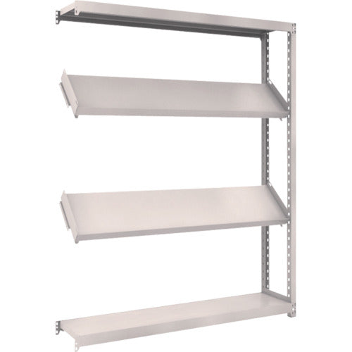 TRUSCCO 스틸 랙 M2형 선반 1500X300XH1800 4단 경사 2단 연결 M2-6534K2B 1대