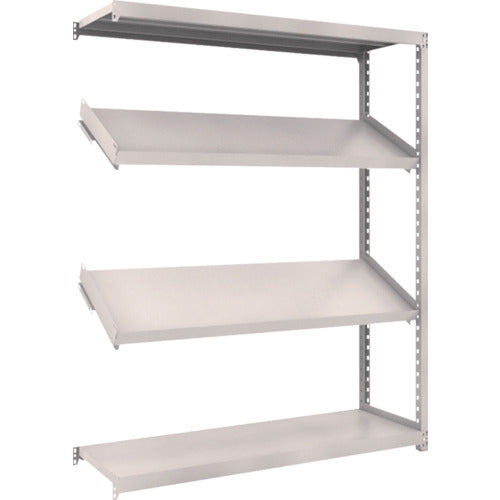 TRUSCCO 스틸 랙 M2형 선반 1500X450XH1800 4단 경사 2단 연결 M2-6544K2B 1대