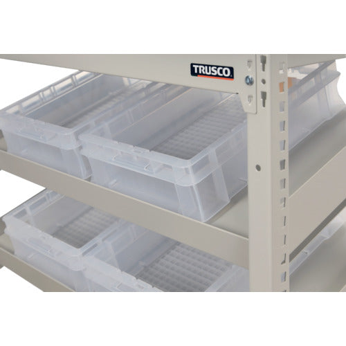TRUSCO Steel Rack M1.5 and M2 Type Shelves Combined Inclined Shelf Set W900 x D450 with Front Stop M2-KT34S 1 Unit