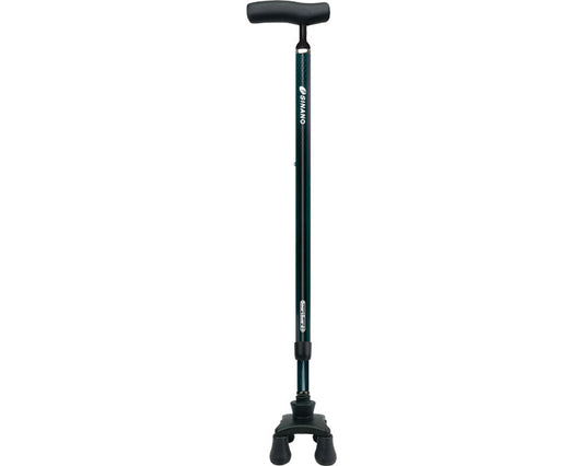 かる楽4点杖360スマートガード / 640053　ダークブルー　1 本