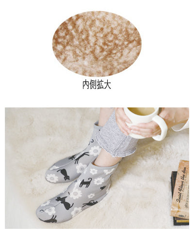 Pokapokasocks Ankle / 2003958-02 Dog Face Gray 1 case (3 pairs)