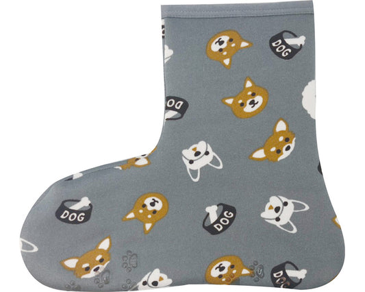 따끈따끈 소크 앵클 / 2003958-02 독 페이스 그레이 1 케이스 (3 발 입)