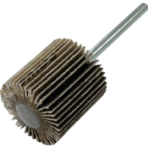 TRUSCO Paper Mini Flap Wheel Outer Diameter 20 x Width 20 x Shaft Diameter 3 #180 SK2020-180 1 Box