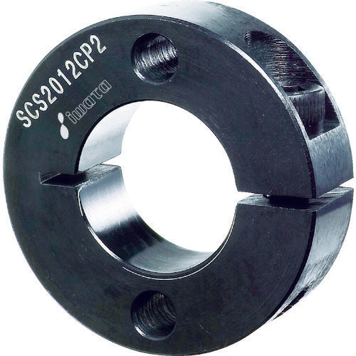 ＩＷＡＴＡ　スタンダードスリットカラー　２穴付　黒染め　内径６ｍｍ　総幅８ｍｍ　SCS0608CP2　1 個