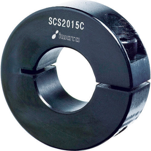 IWATA 스탠다드 슬릿 칼라 노멀 블랙 염색 내경 20 SCS2015C 1개