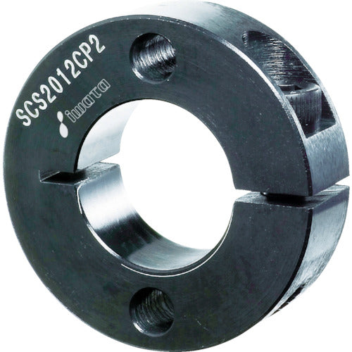 ＩＷＡＴＡ　スタンダードスリットカラー　２穴付　黒染め　内径４０ｍｍ　総幅１８ｍｍ　SCS4018CP2　1 個