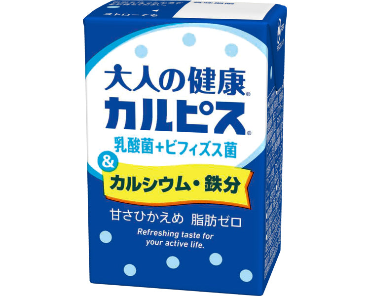 大人の健康カルピス　乳酸菌+ビフィズス菌　カルシウム・鉄分 / 29140　125mL　1 本