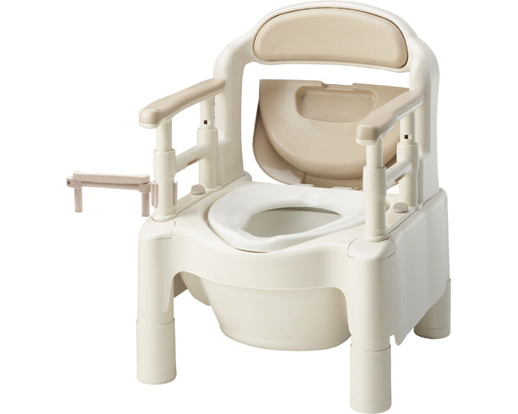 Anju Portable Toilet FX-CP "Chibikumakun" One-handed Paper Holder R Type / 533-705 Standard Toilet Seat No Height Increase 1 Unit