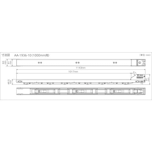 ａｌｌｓａｆｅ　エージェイスケーター　＋　Ｔ字レバー　１１００サイズ　AA-1936-11　1 個