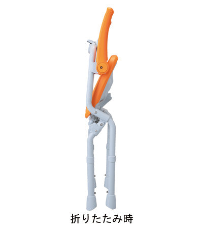 シャワーチェアAirコンパクトSPワンタッチ / PN-L41431D　オレンジ　1 台