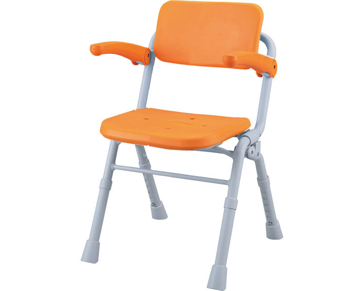 シャワーチェアAirコンパクトSPワンタッチ / PN-L41431D　オレンジ　1 台