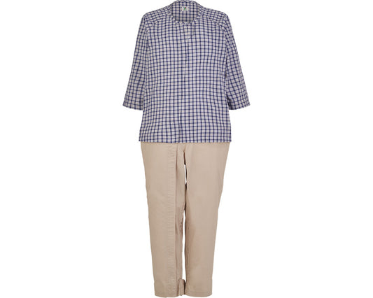 Fudo Nightgown D Three Seasons / 107214 L Navy 1 piece