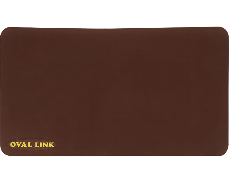 Anti-slip mat Oval Link Mat Type M / Brown 1 piece