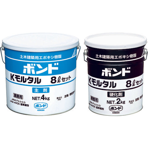 コニシ　Ｋモルタル　８Ｌセット　41031　1 Ｓ