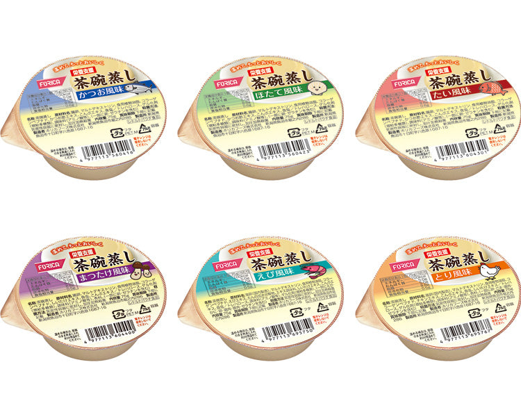 Nutritional Support Chawanmushi Assortment / 6 types x 4 pieces each, 1 case