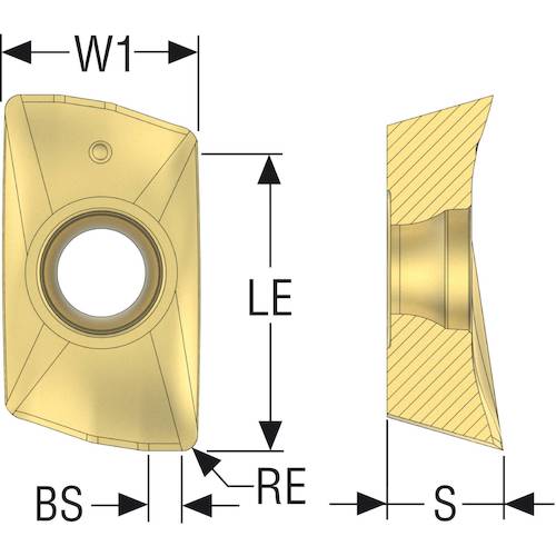 세코 밀링 터보 커터 용 인서트 MS2050 XOEX120408R-M07 10 개