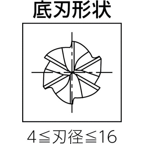 MAPAL 초경 스퀘어 엔드밀 Opti-Mill(SCM190J) 롱 날 길이 6/8매 날 날 직경 16mm 날 길이 48mm 전체 길이 108mm 섕크 직경 16mm SCM190J-1600Z06R-F0016HA-HP21