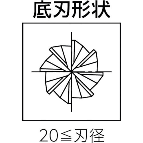 MAPAL 초경 스퀘어 엔드밀 Opti-Mill(SCM190J) 롱 날 길이 6/8매 날 날 직경 20mm 날 길이 95mm 전체 길이 150mm 섕크 직경 20mm SCM190J-2000Z08R-F0020HA-HP21