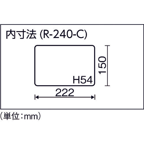 ＲＩＮＧ　ＳＴＡＲ　スーパークラブパーツ　Ｒ−２４０クリア　R-240-C　1 個