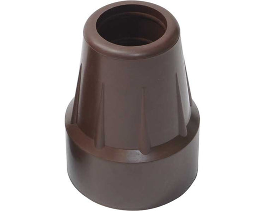 Kaientai Rubber Tip F Lofst for Crutches (inner diameter 20.5mm) / CX-07024 Brown 1 piece