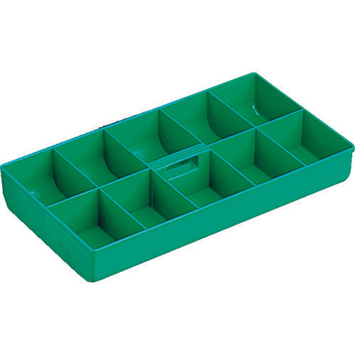 RING STAR Plastic Box RP-36 Green RP-36-G 1 piece