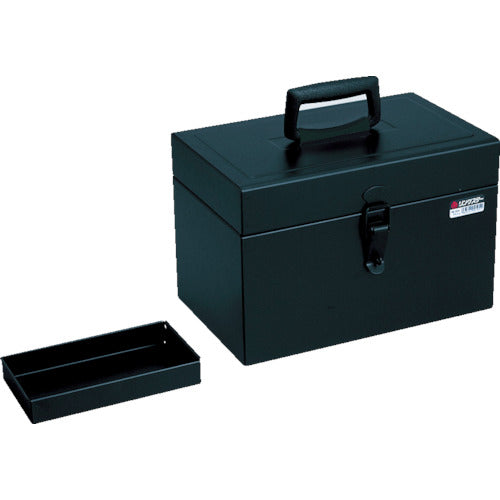 RING STAR Steel Tool Box RS Deep Box RS-325 Black 325 x 202 x 215mm RS-325-BK 1 piece