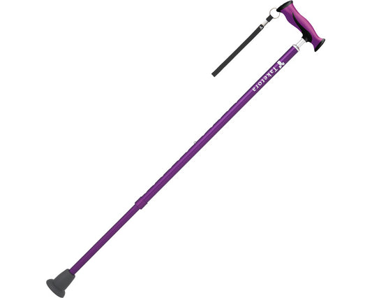 Bamboo walking stick / 104944 Purple 1 piece