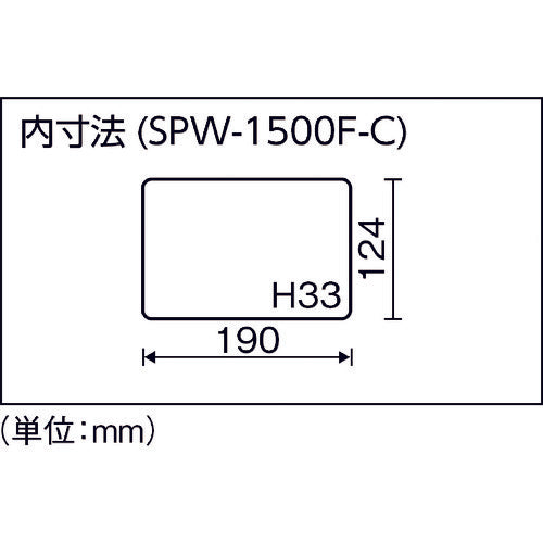 ＲＩＮＧ　ＳＴＡＲ　スーパーピッチ５．５ｍｍＬ／Ｒ　ＳＰＷ−１５００Ｆクリア　SPW-1500F-C　1 個