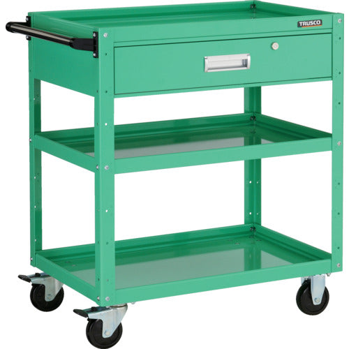 TRUSCCO 툴 왜건 이글 왜건 750X500XH880 심형 1단 인출부 영 그린 EGW-973Y-YG 1대