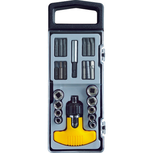 TRUSCO T-type ratchet driver tool set TRD-22S 1 S
