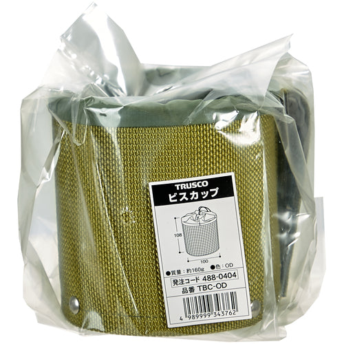 TRUSCO Biscup Olive Drab TBC-OD 1 pc