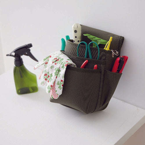 TRUSCO 3-tiered utility bag, olive drab, TWP-03OD, 1 unit