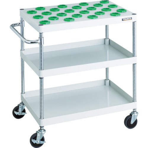 ＴＲＵＳＣＯ　ツールワゴン　フェニックスワゴン　省音　７５０Ｘ５００ＸＨ８８０　ＮＴ−４０　ホワイト　PEW-TL972B-W　1 台