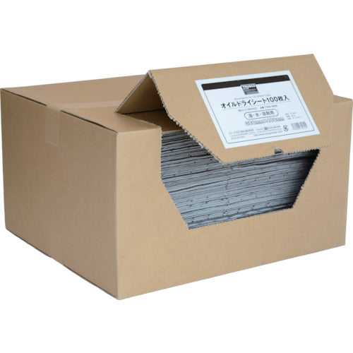 TRUSCCO 오일 드라이 시트 380×480 100장입 TODS-3848 1상자