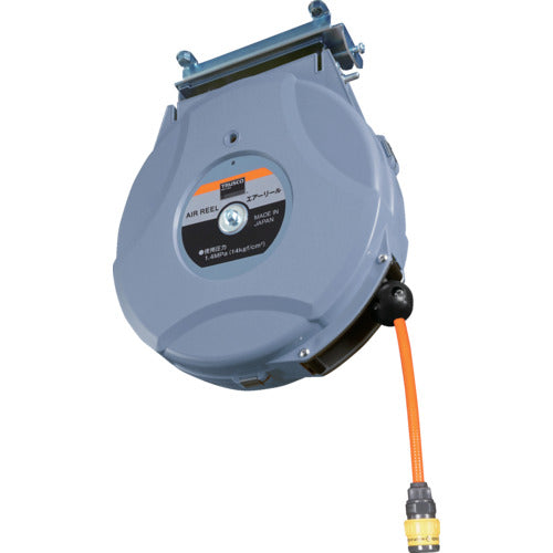 TRUSCO Air Reel Hose Diameter 8.0 x 12mm Total Length 10m TARJ-10-80 1 unit