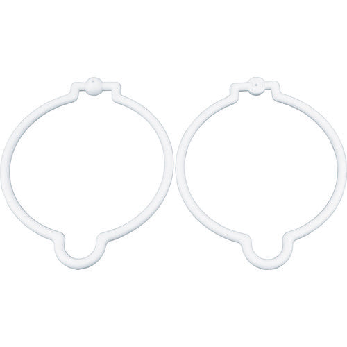 ＴＲＵＳＣＯ　コーンリング　白　（２個入）　TCRW　1 袋