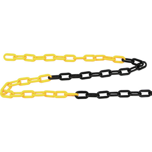 ＴＲＵＳＣＯ　プラチェーン　黄／黒　６ＭＭＸ３Ｍ　TPCB6-3YB　1 本