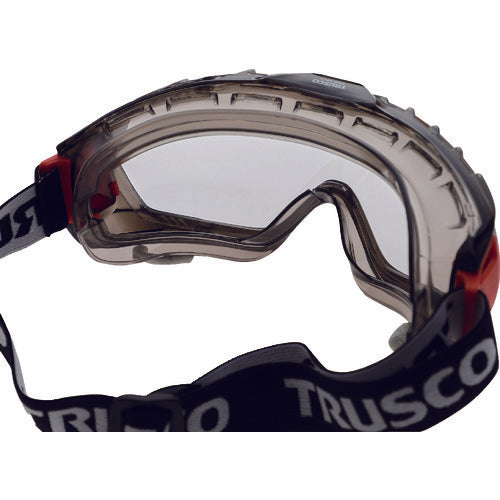 TRUSCO Safety Goggles (Ventilated/Soft Fit Type) TSG-501T 1 pc