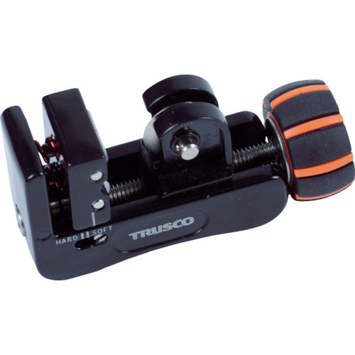 ＴＲＵＳＣＯ　ミニチューブカッター（自動送り機能付き）チタンコーティング刃　TTC-322T　1 個